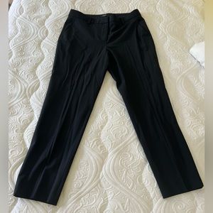 Theory black trousers